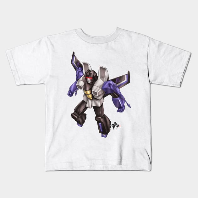 Skywarp Kids T-Shirt by Fetch